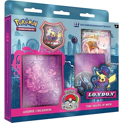 Abbildung von Pokémon Sammelkartenspiel: Weltmeisterschaftsdeck 2022: André Chiasson
