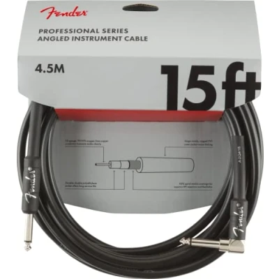 Abbildung von Fender Kabel Professional Series, 4,5m bk angled