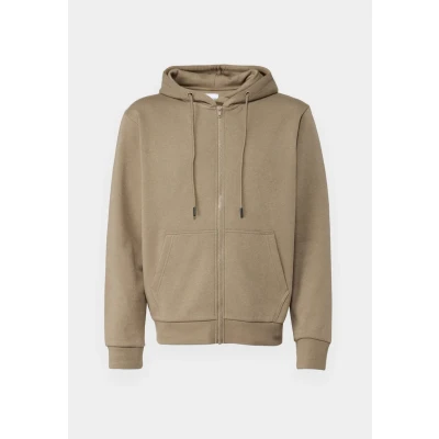 Abbildung von Jack &amp; Jones Jjebradley ZIP HOOD Sweatjacke, Herren, Größe: Large, Coriander