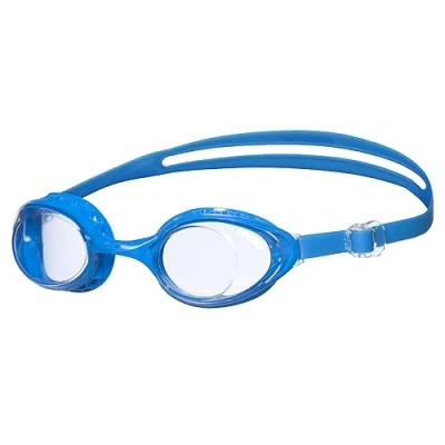 Abbildung von arena Air Soft Unisex Schwimmbrille für Erwachsene, mit Großen Gläsern, Antibeschlag Behandlung und UV Schutz, Selbstjustierender Nasensteg, Seals