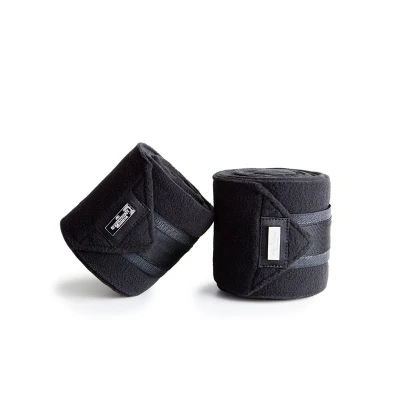 Abbildung von Equestrian Stockholm Black Edition fleece bandages