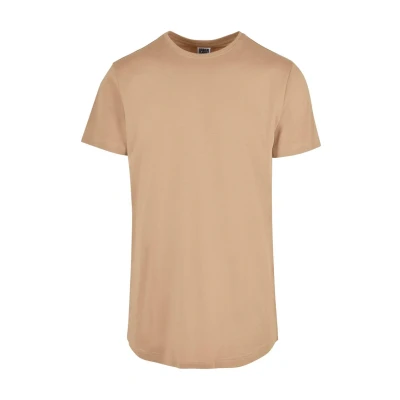 Abbildung von Urban Classics Shaped LONG Tshirt basic, Herren, Größe: Large, Unionbeige