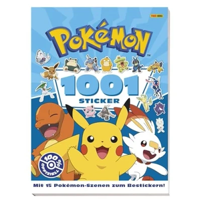 Abbildung von Pokémon: 1001 Sticker: Activitybuch mit 15 Pokémon Szenen zum Bestickern!