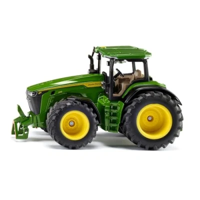 Abbildung von siku 3290, John Deere 8R 370, 1:32, Metall/Kunststoff, Grün, Inkl. Frontgewicht, Öffenbare Motorhaube