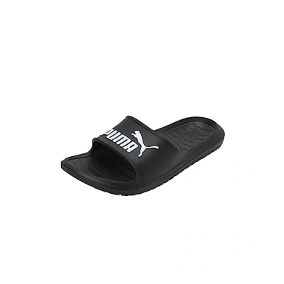 Abbildung von Puma Unisex Divecat v2 Dusch &amp; Badeschuhe, Black White, 42 EU