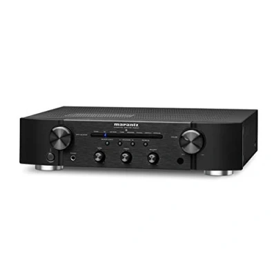 Abbildung von Marantz PM6007 HiFi Verstärker, Stereo 2x60W, optischer Eingang, Phono Subwoofer Ausgang, Schwarz