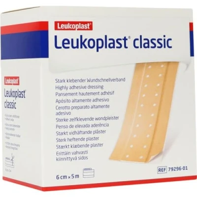 Abbildung von Leukoplast Classic Pflaster Meterware 5 m x 6 cm Rolle,1St