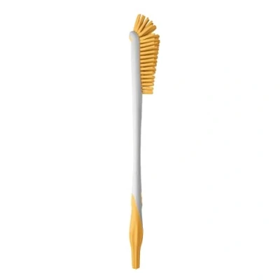 Abbildung von MAM Soft Brush Flaschenbürste mit extra weichen Borsten, Bürste passend für jede Flaschenform, spezieller Saugerbürste die Reinigung von Saugern, 0+ Monate, farblich sortiert