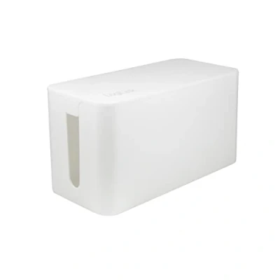 Abbildung von LogiLink KAB0061 Kabelbox klein (235 x 115 120 mm), weiß