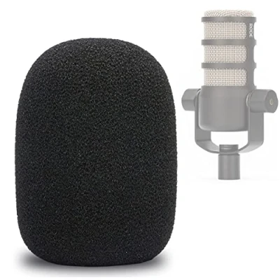 Abbildung von PodMic Pop Filter Mikrofon Windschutz Schaum für Rode Podcasting zum Ausblocken von YOUSHARES
