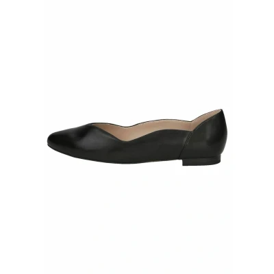 Abbildung von CAPRICE Damen Ballerinas aus Leder Elegant, Schwarz (Black Nappa), 38 EU