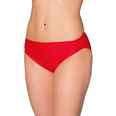 Abbildung von Aquarti Damen Bikini Hose mit mittelhohem Bund, Farbe: Schwarz, Größe: 44