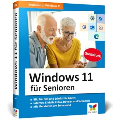 Abbildung von Windows 11 für Senioren: Der Lernkurs Späteinsteiger Großdruck, viele Merkhilfen, komplett in Farbe, aktuell mit allen wichtigen Updates
