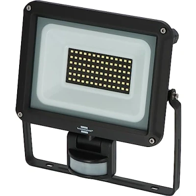 Abbildung von Brennenstuhl LED Strahler JARO 7060 P (LED Wandstrahler für außen IP65, 50W, 5800lm, 6500K, mit Bewegungsmelder und Dämmerungssensor)