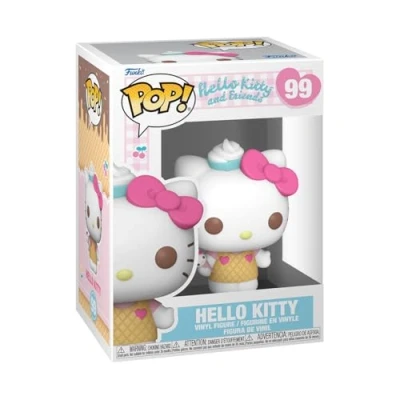 Abbildung von Funko POP! Sanrio: Hello Kitty (IC) Vinyl Sammelfigur Geschenkidee Offizielle Handelswaren Spielzeug Für Kinder und Erwachsene Cartoons Fans Modellfigur Sammler