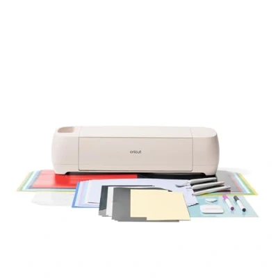 Abbildung von Cricut Explore 4 Essentials Paket (2025 Amazon Exklusiv Edition)