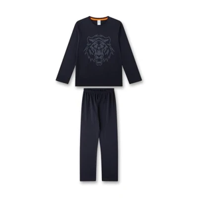 Abbildung von Sanetta LONG Nachtwäsche Set für Kinder, Größe: 152, Dark navy