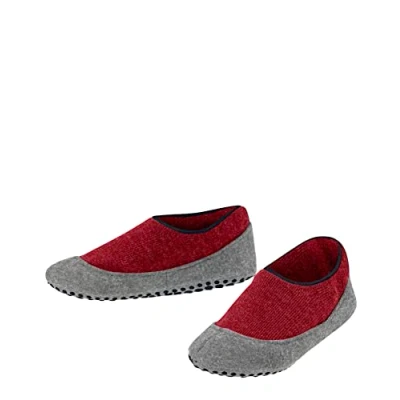 Abbildung von FALKE Unisex Kinder Stoppersocken Cosy Slipper K HP Wolle rutschhemmende Noppen 1 Paar, Pink (Red Pepper 8074), 27 28