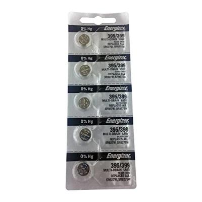 Abbildung von 2 pc Energizer 395 399 SR927SW SR927W Silberoxid Uhrenbatterie