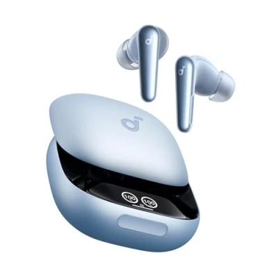 Abbildung von soundcore Liberty 4 Pro von Anker, Kabellose Noise Cancelling Kopfhörer, Earbuds mit 7 Sensoren, ANC in Echtzeit, 2x schneller Laden, Hi Fi Musik Studio Niveau, klare Anrufe 6 Mikros + KI