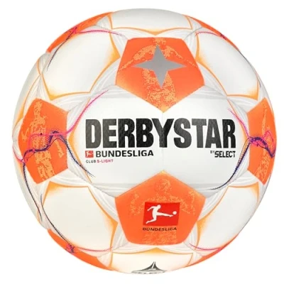 Abbildung von Derbystar Bundesliga Club S Light v24, Weiss orange pink, 5
