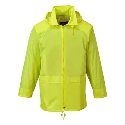 Abbildung von Portwest S440 Herren Leichte Wasserdichte Klassische Regenjacke Gelb, M