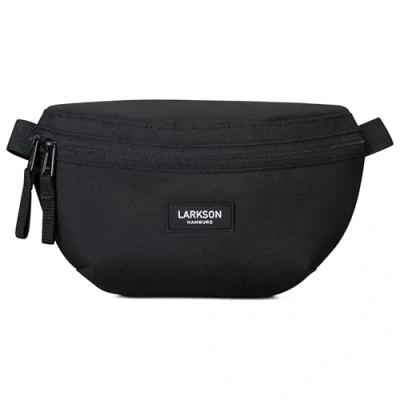 Abbildung von LARKSON Bauchtasche Damen &amp; Herren Schwarz Finn Hüfttasche für Sport Outdoor Stadt Gürteltasche Stylisch Festival Crossbody Bag mit Gurt Wasserabweisend