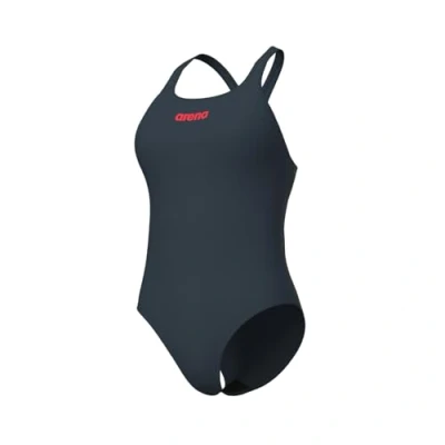 Abbildung von Arena Womens TEAM Swimsuit PRO Solid Badeanzug, Damen, Größe: 40, Asphalt/bright coral