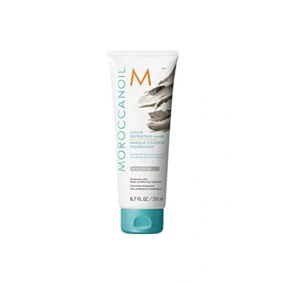 Abbildung von Moroccanoil Color Depositing Mask, Platinum, 200ml