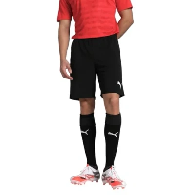 Abbildung von puma Herren Teamrise Shorts, Black White, 3XL EU