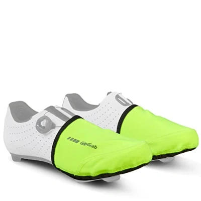 Abbildung von GripGrab Winddichte Leichte Rennrad Zehenwärmer Radsport Zehen Überschuhe Toe Cover Zehenkappen Windschutz Überzieher