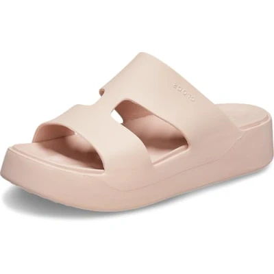 Abbildung von Crocs Herren Getaway Platform H Strap Sandalen, Quartz, 37/38 EU