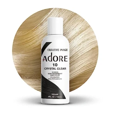 Abbildung von Adore Semi Permanent Haarfarbe # 010 Crystal Clear 4 Ounce (118ml)