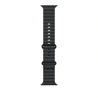 Abbildung von Apple Watch Band Ocean 49 mm Schwarz One Size