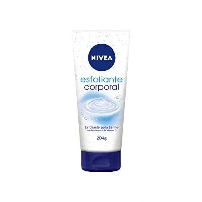Abbildung von NIVEA Creme Peeling (200 ml), pflegendes Körperpeeling mit feinen Peelingpartikeln und Vitamin E, Body Scrub für ein geglättetes gepflegtes Hautgefühl