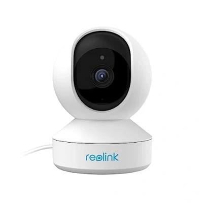 Abbildung von Reolink WLAN IP Kamera Indoor Schwenkbar, 2K 3MP Hund Haustier Kamera, 2,4 GHz Überwachungskamera Innen, Zwei Wege Audio, Baby Monitor mit Personen /Haustiererkennung, E1