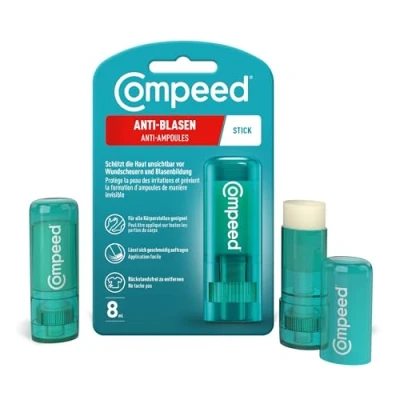 Abbildung von Compeed Anti Blasen Stick Schützt unsichbar vor Blasenbildung und Scheuern Reduziert sofort die Reibung auf der Haut, 1 (8ml)
