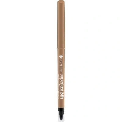 Abbildung von essence SUPERLAST 24h eyebrow pomade pencil waterproof, Augenbrauenstift, Nr. 10, Nude, vegan, wasserfest, ohne Mikroplastikpartikel, Nanopartikel frei, 1er Pack (0.31g)