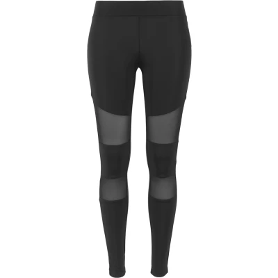 Abbildung von Urban Classics TECH Leggings Hosen für Kinder, Größe: 110/116, Black