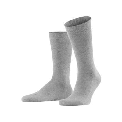 Abbildung von Falke Sensitive London softtop suitable for diabetics Socken, Damen, Größe: 43 46, Grau