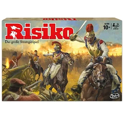 Abbildung von Hasbro Gaming B7404100 Risiko, das Strategiespiel, Brettspiel für die ganze Familie, spannendes Gesellschaftsspiel, Kinder &amp; Erwachsene, der Klassiker beim Spieleabend, Mehrfarbig
