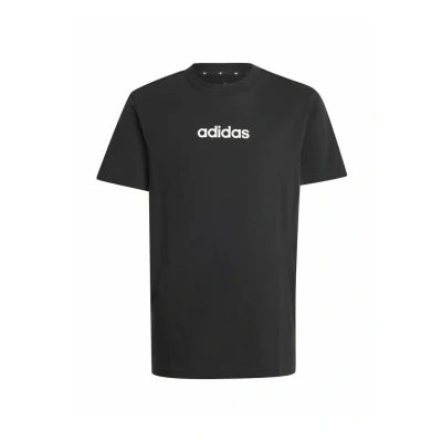 Abbildung von adidas Performance Tshirt print für Kinder, Größe: 128, Black white