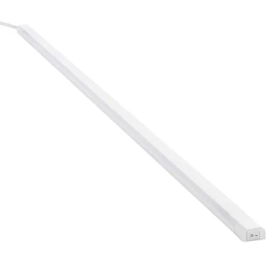 Abbildung von SEBSON LED Unterbauleuchte Küche 80cm, 4000K Neutralweiß, Lichtleiste mit Stecker und Schalter 230V, Indirekte Beleuchtung, Schrankbeleuchtung 24x13x800mm