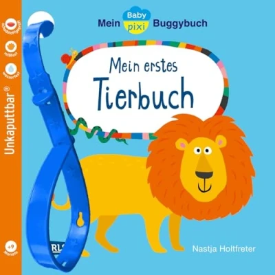 Abbildung von Baby Pixi (unkaputtbar) 120: Mein Buggybuch: erstes Tierbuch: Ein wasserfestes Buggybuch für Kinder ab 12 Monaten (120)