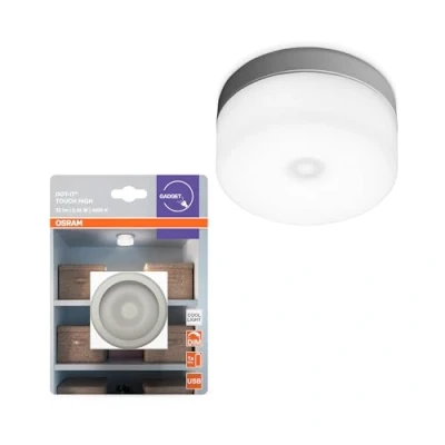 Abbildung von OSRAM DO it TOUCH High kompakte flexible LED Leuchte in Weiß aus Kunststoff, dimmbar und aufladbar via USB, IP20 Schutz, für Garderobe/Kinderschlafzimmer