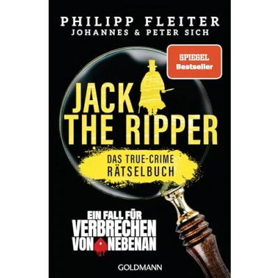 Abbildung von Jack the Ripper ein Fall für „Verbrechen von nebenan“: Das True Crime Rätsel Buch