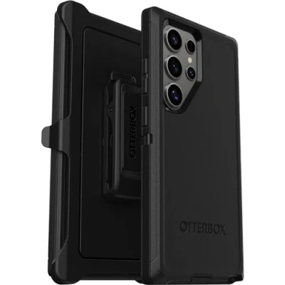 Abbildung von Otterbox Defender Kunststoff Back Cover Schwarz Samsung Galaxy S24 Ultra