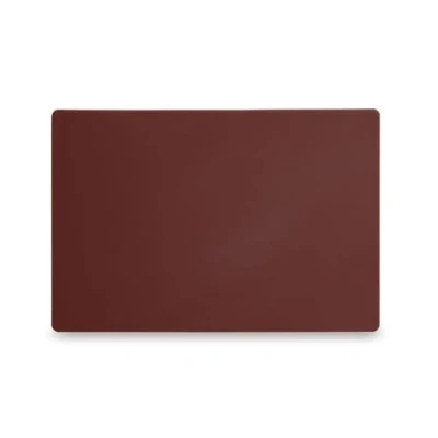 Abbildung von HENDI Schneidbretter, HACCP, Beidseitig nutzbar, für Braten, 450x300x(H)12,7mm, HDPE 500 Kunststoff, braun