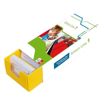 Abbildung von Green Line 1 für Klasse 5 an Gymnasien Bundesausgabe ab 2014 G8 und G9 Vokabel Lernbox zum Schulbuch: Englisch passend Lehrwerk üben: ... Schulbuch (Green Line. 2014)