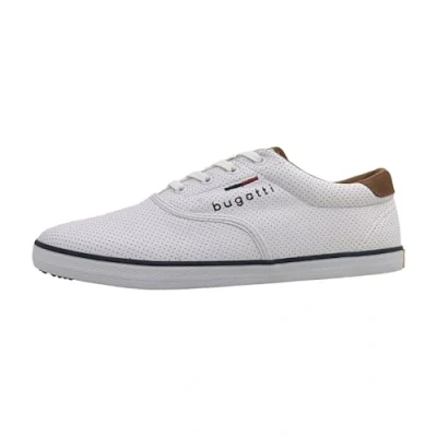 Abbildung von bugatti Sportlicher Schnürer, Herren, Größe: 42, White Schuhe